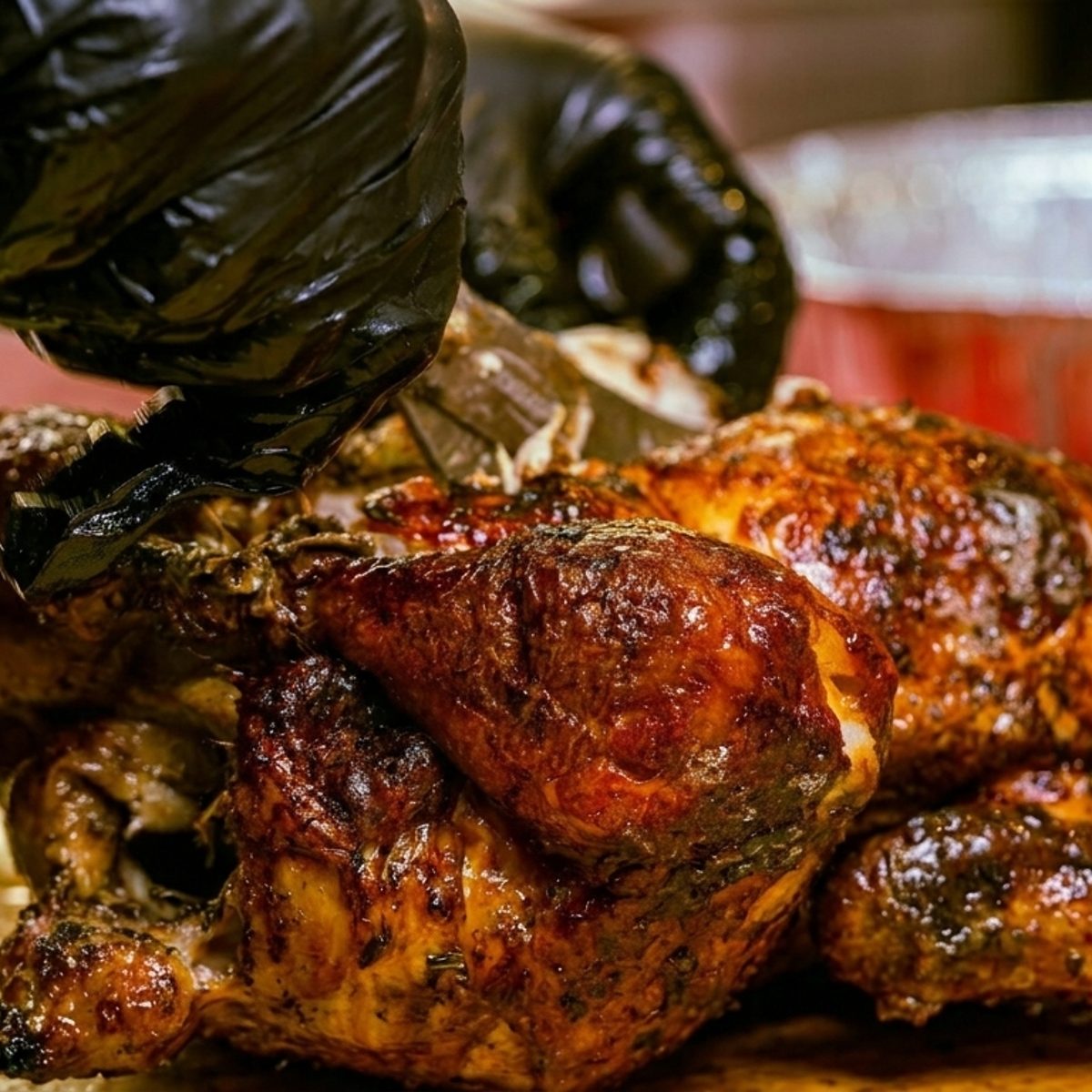 Fresh off the rotisserie, cooked to order